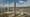 Fackelturm im Industriepark Leuna eingerüstet
