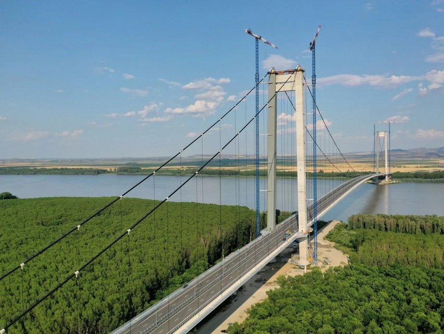 Rumänien Brückenbau