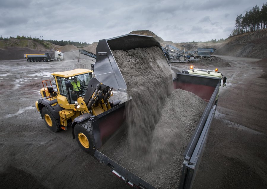 Volvo CE Radlader Baumaschinen