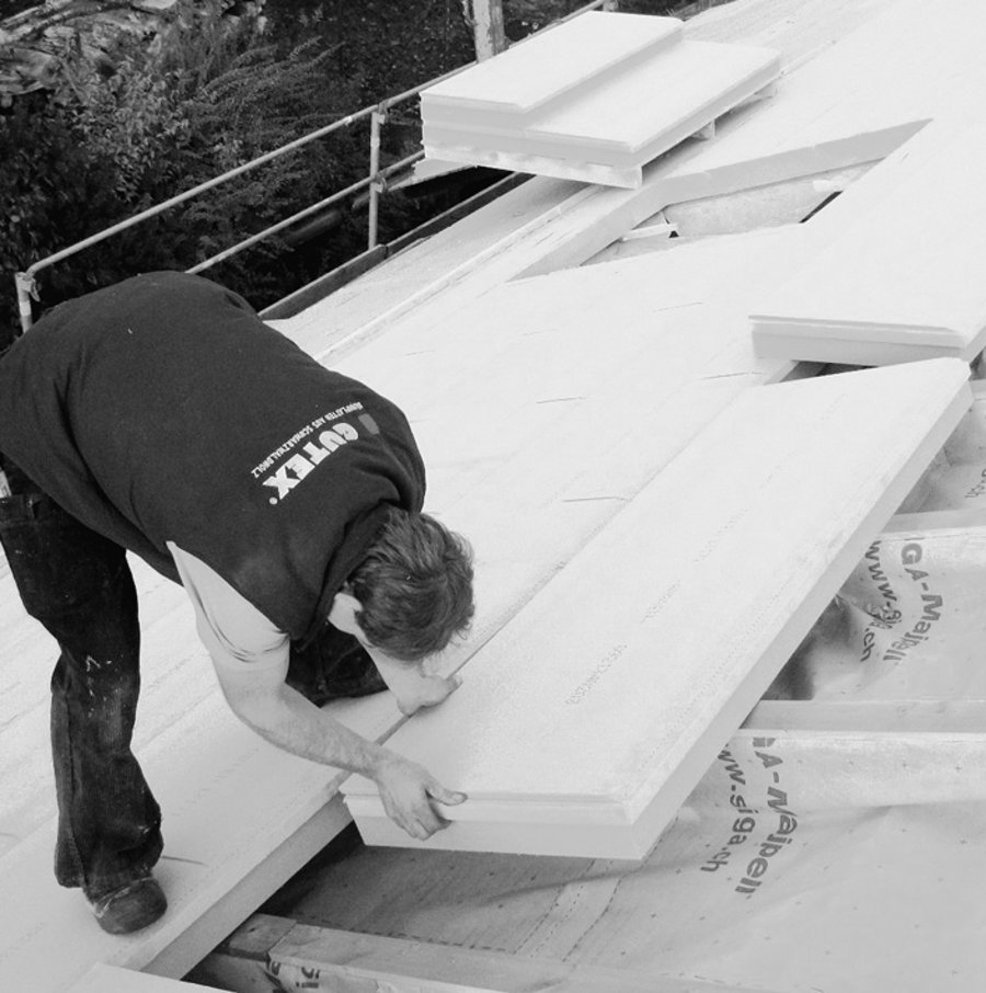 Gutex Holzfaserdämmung Dachbaustoffe