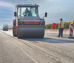 Autobahnabschnitt saniert