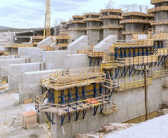 Doka Wasserkraft Betonbau und Stahlbetonbau
