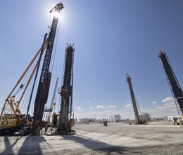 Pfahlgründung für Onshore-Terminal im Norden wurde hergestellt