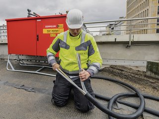 Rund 40 Stromverteiler im Einsatz: Ludwigshafener Wahrzeichen wird abgerissen
