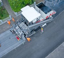 Größtes ClAir Asphalt-Projekt im öffentlichen Straßennetz Strabag Straßensanierung Straßenbautechnik