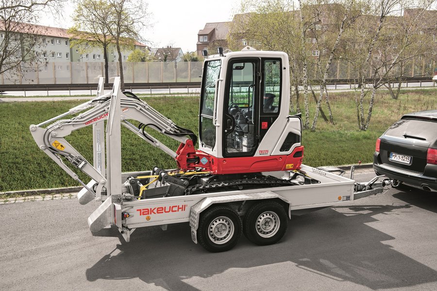 Takeuchi Minibagger Bagger und Lader