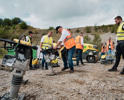 Wacker Neuson E-Mobilität Digitalisierung