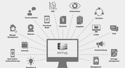 PMG Projektraum Management Bau digital