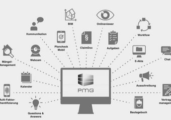 PMG Projektraum Management Bau digital