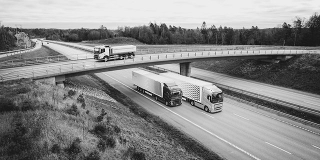 Volvo Trucks Kraftstoff Logistik