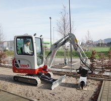 Zwei-Tonnen-Kompaktbagger Takeuchi Anbaugeräte/Zubehör für Bagger und Lader Anbaugeräte