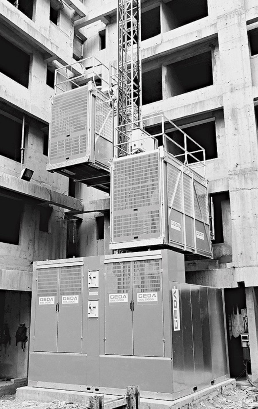 GEDA GmbH Aufzug Arbeitsbühnen und Aufzüge