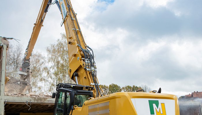 Bobcat Abbruchbagger Abbrucharbeiten