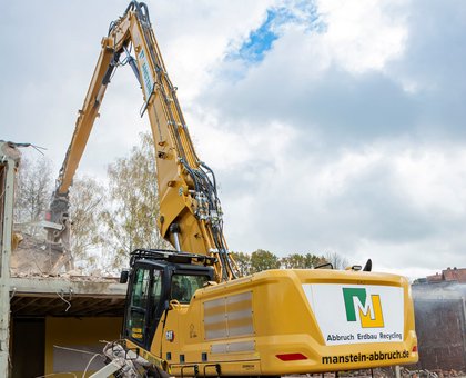 Bobcat Abbruchbagger Abbrucharbeiten