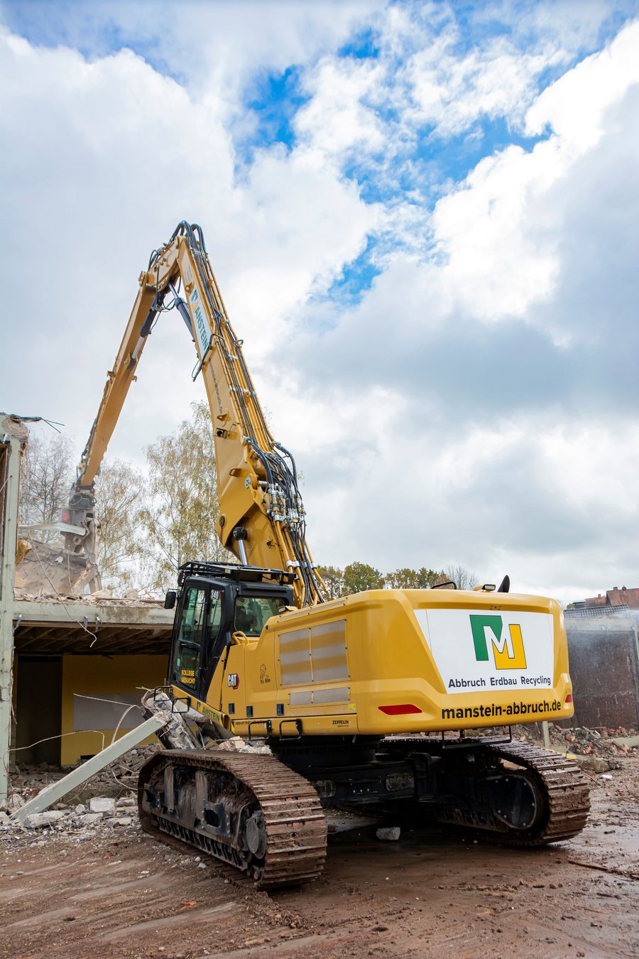 Bobcat Abbruchbagger Abbrucharbeiten