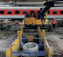 Entwässerungsleitungen im Duisburger Hauptbahnhof Duisburg Großbauprojekte