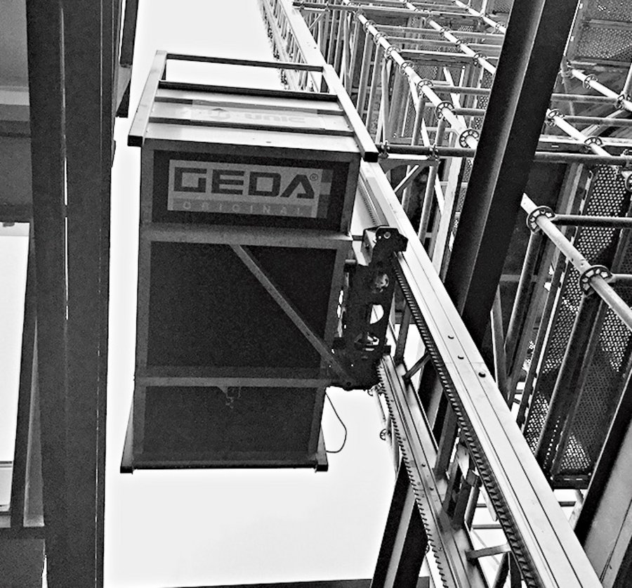 GEDA GmbH Aufzug Arbeitsbühnen und Aufzüge