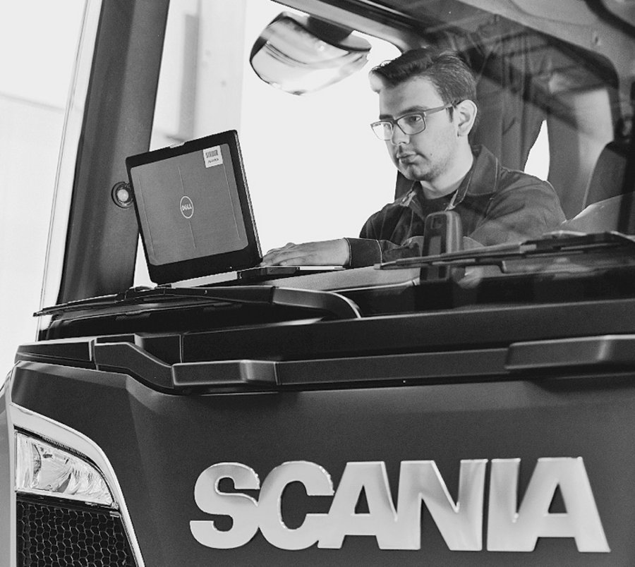 Scania Maschineninstandhaltung