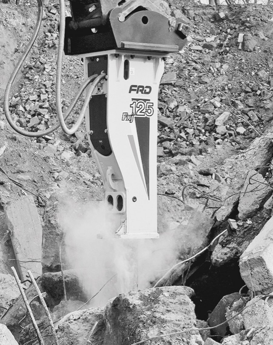 FRD Furukawa Rock Drill Abbruch