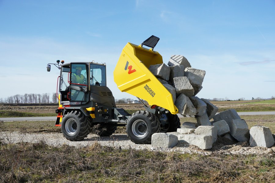 Wacker Neuson Dumper Abbrucharbeiten