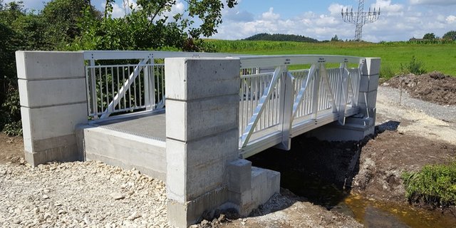 Glück Aluminium Brückenbau