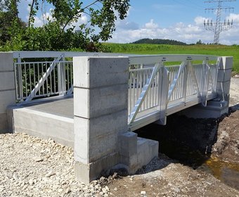 Glück Aluminium Brückenbau