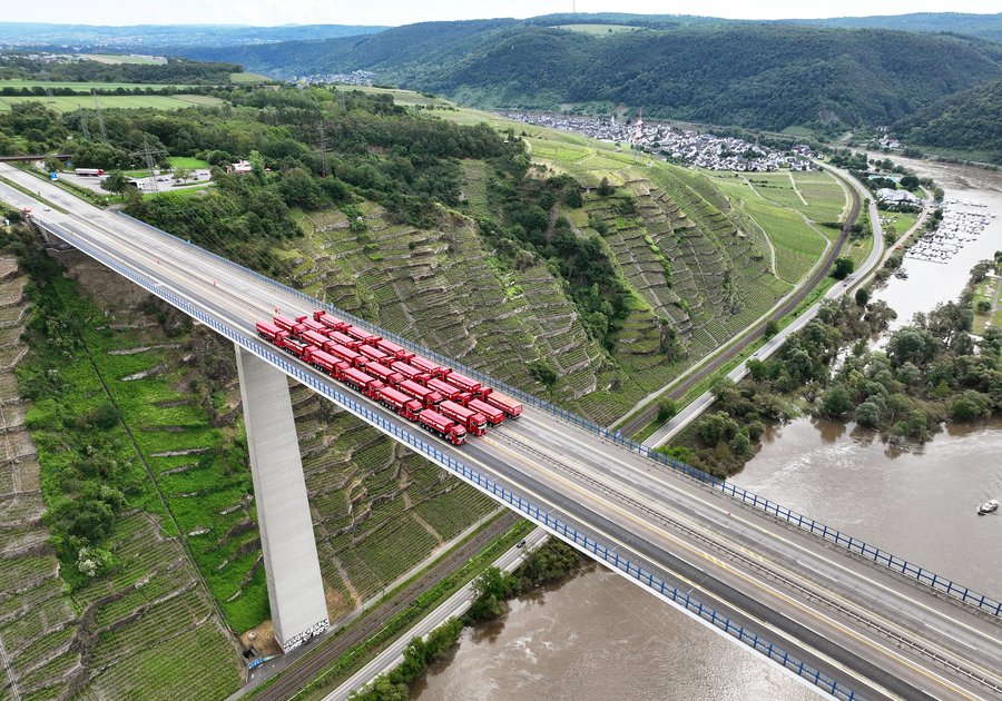 Verkehr Brückenbau