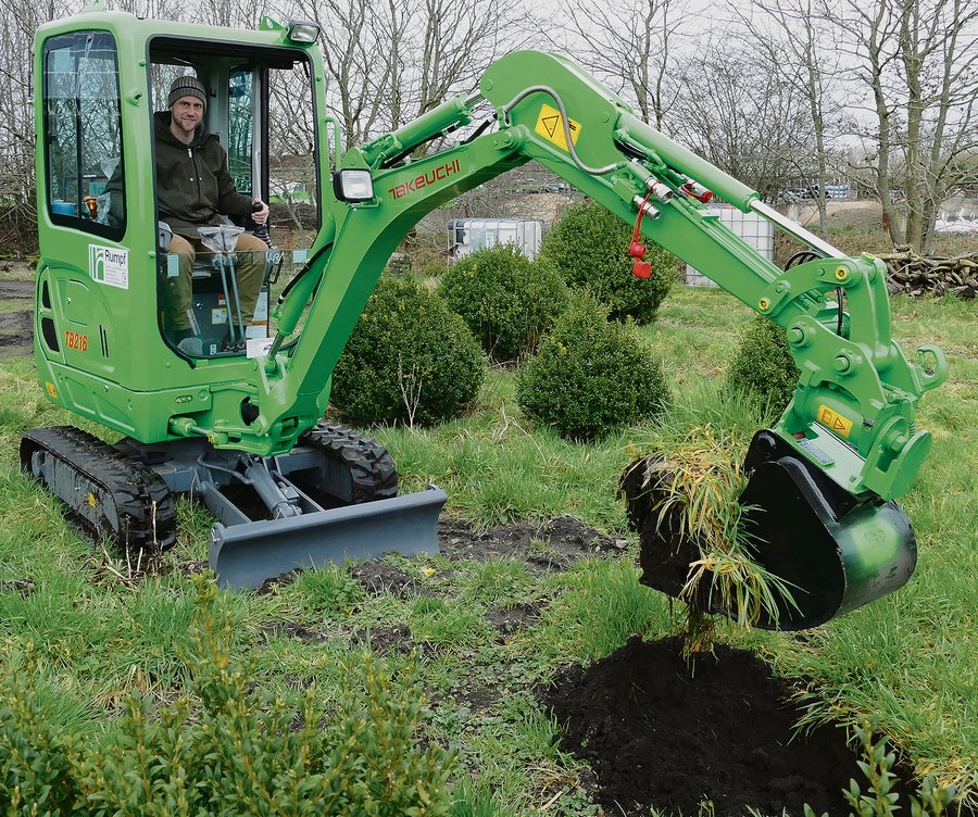 Takeuchi Minibagger Bagger und Lader