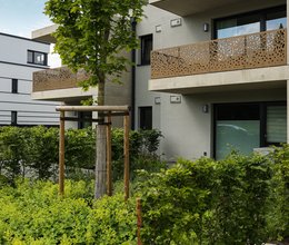 Fenster für nachhaltige Wohnbauten gefertigt