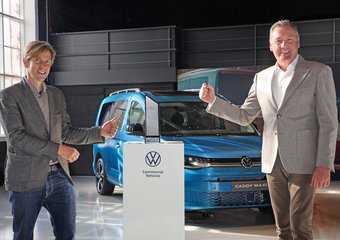 Neuer Caddy von Volkswagen Nutzfahrzeuge überzeugt