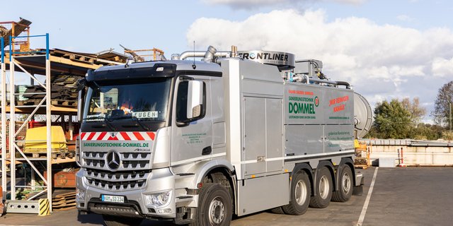 Sanierungstechnik Dommel Wassermanagement Nutzfahrzeuge