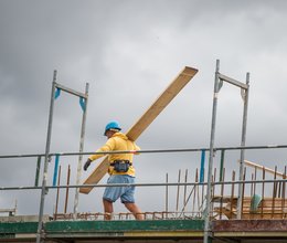 Wohnungsbau im ersten Halbjahr 2024 stark betroffen