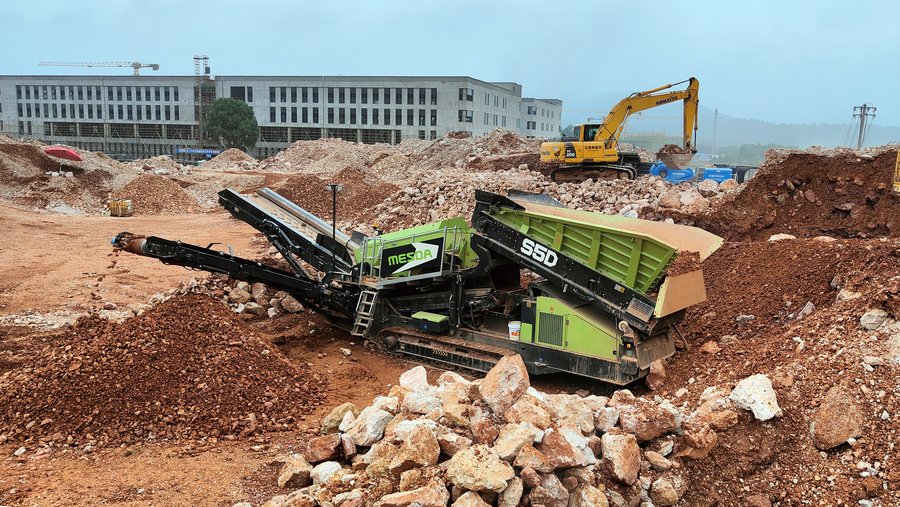 Mesda Deutschland GmbH Grobstücksiebmaschinen Recyclingtechnik