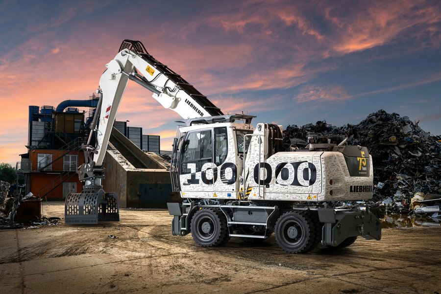 Liebherr Bagger Bagger und Lader