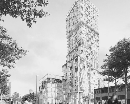 Holzhybrid-Hochhaus entsteht in Berlin
