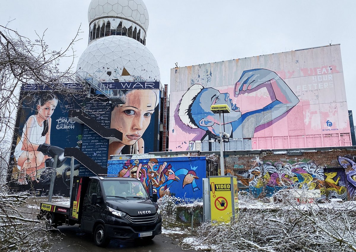 Überwachungssystem auf dem Berliner Teufelsberg: Schutz vor