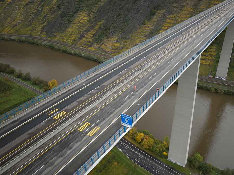 Verkehr Brückenbau