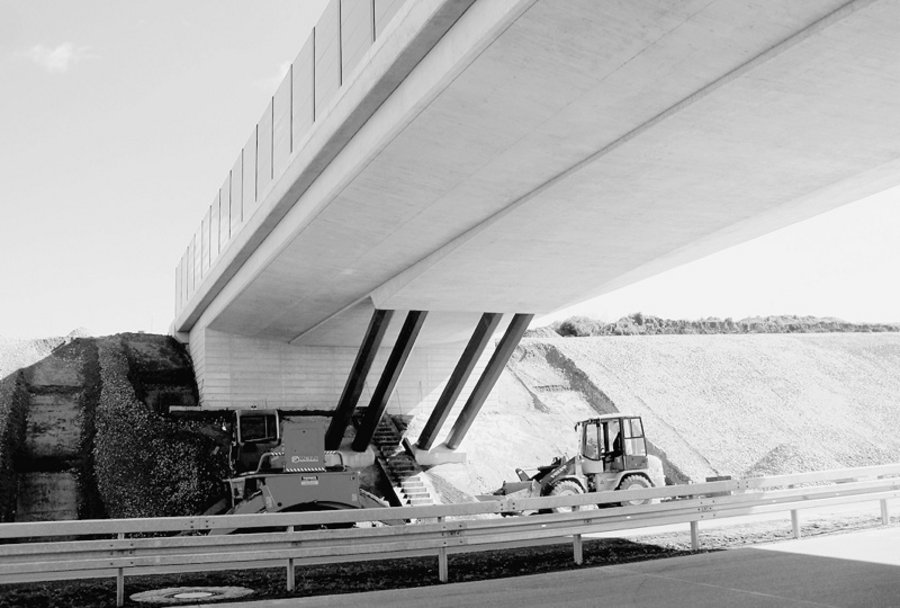 Autobahnbau Betonbau und Stahlbetonbau