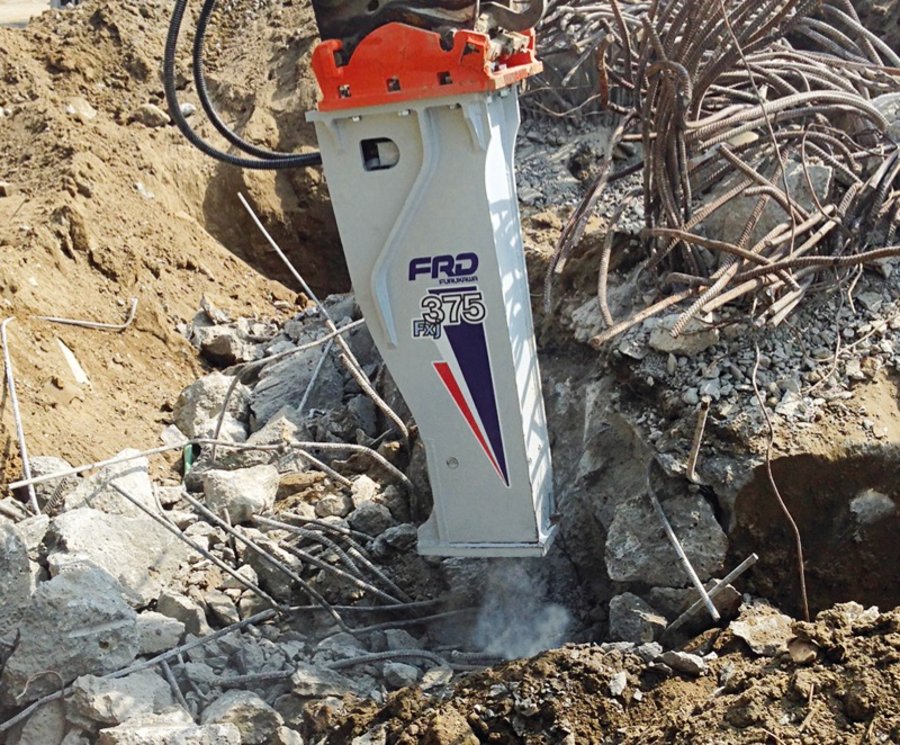 FRD Furukawa Rock Drill Abbruch
