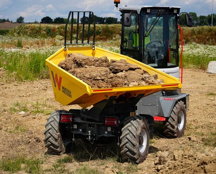 Wacker Neuson Dumper Abbrucharbeiten