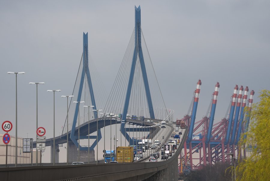 Köhlbrandbrücke Verkehrspolitik