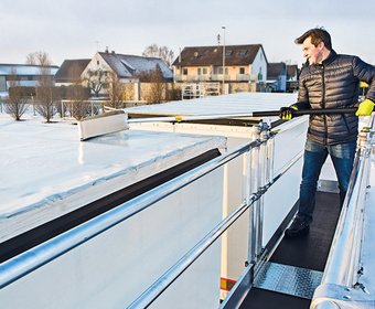 Günzburger Steigtechnik Bauen im Winter