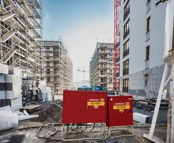 Zeppelin Rental Stromverteiler Baustelleneinrichtung