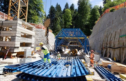 Mietbares Tunnelsystem besteht Feuertaufe in der Schweiz