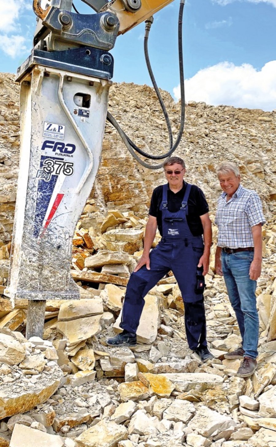 FRD Furukawa Rock Drill Hydraulikhämmer Gewinnung