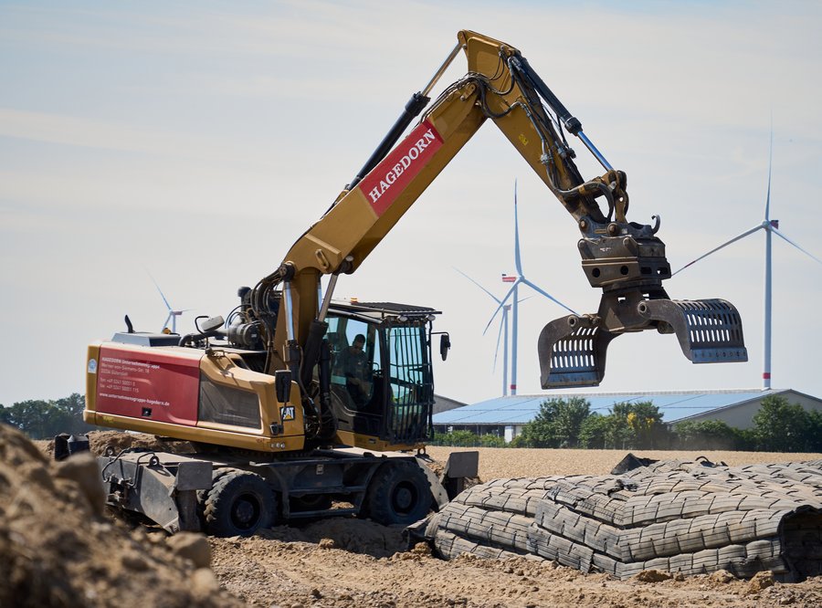 Hagedorn Windkraftanlagenbau Abbruch