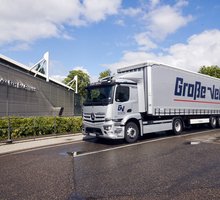 E-Antrieb für Großflotten Mercedes-Benz Transportlogistik Alternative Antriebe