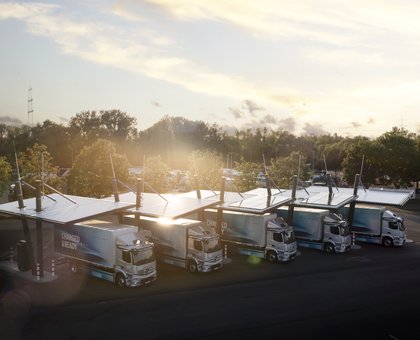 Daimler Truck Transportlogistik Digitalisierung