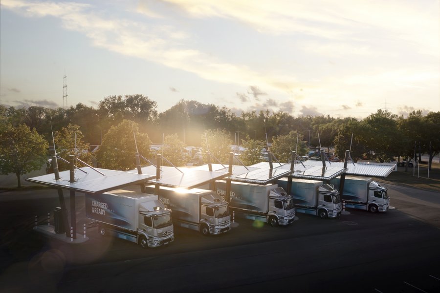 Daimler Truck Transportlogistik Digitalisierung