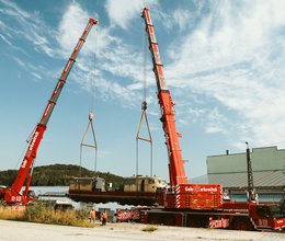 Geschichtsträchtiger Meilenstein für Nürnberger Schwerlasttransport-Dienstleister